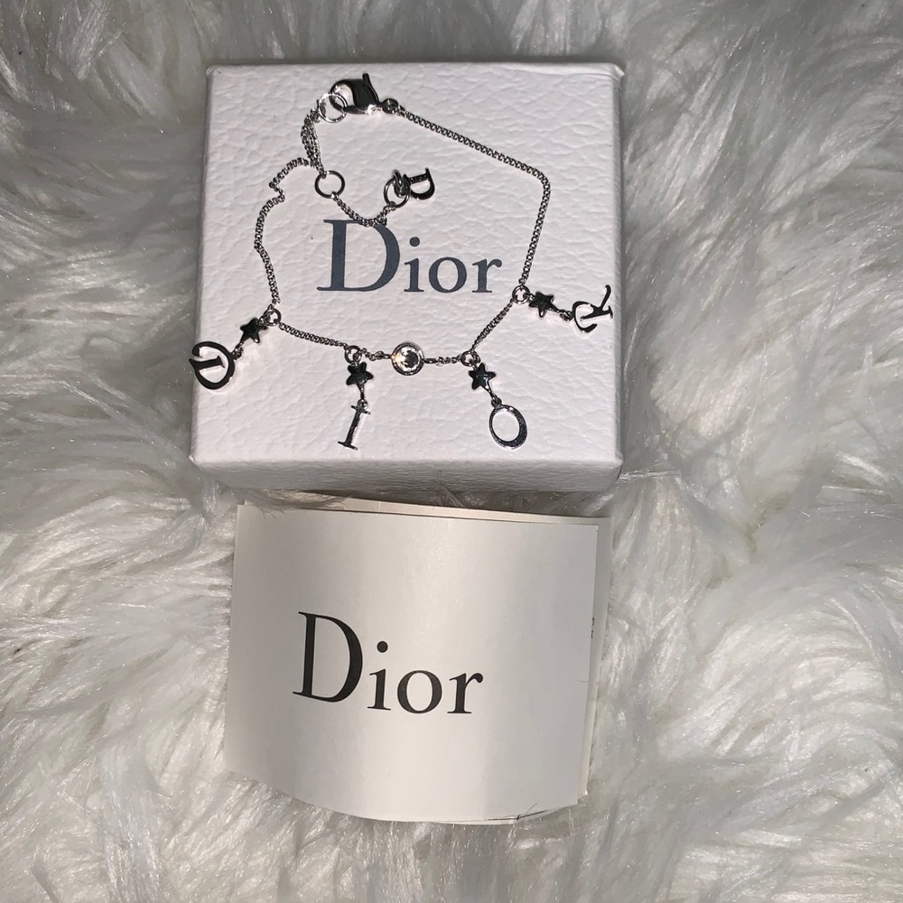 Authentic Dior pendant with swarvorski crystal